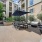 Outdoor courtyard to socialize with friends and neighbors