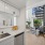 Updated, modern kitchen finishes that create a bright atmosphere.