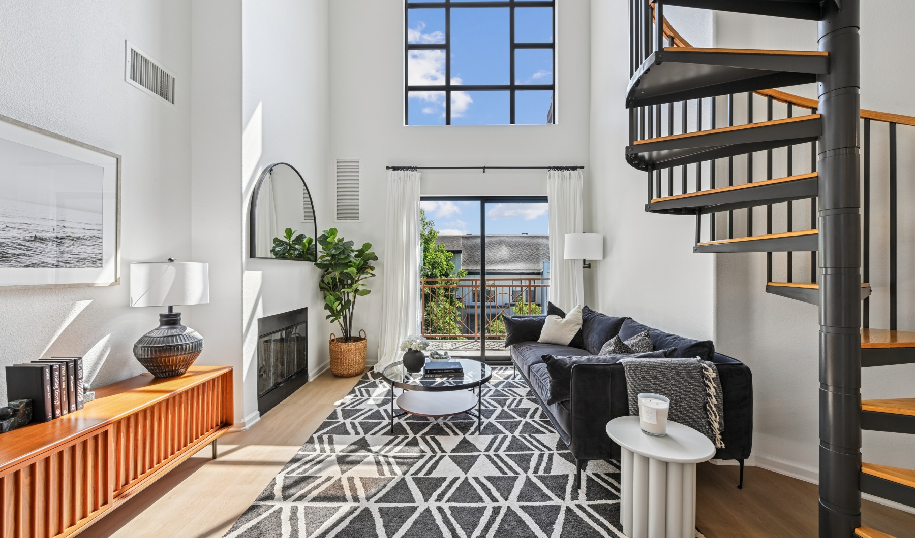 Interior view of apartment home at Pasadena Gateway Villas Interior of an apartment home at Pasadena Gateway Villas